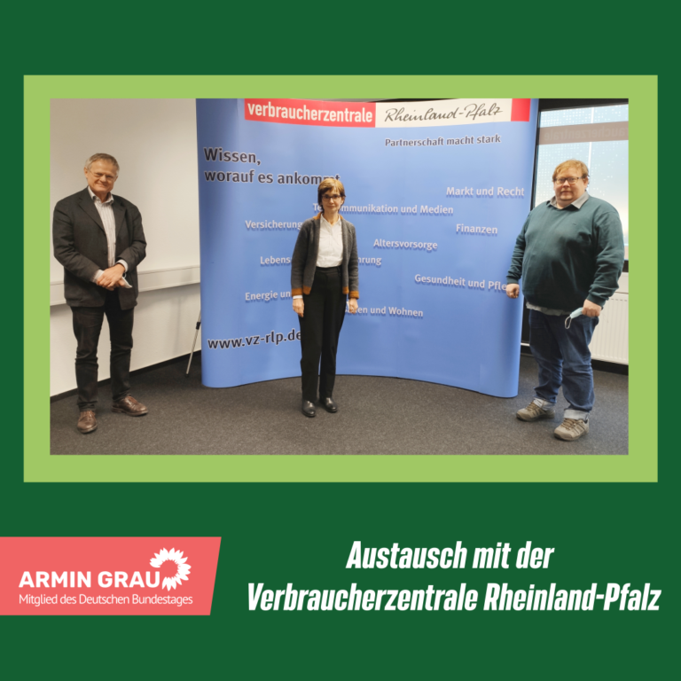 Austausch mit der Verbraucherzentrale Rheinland-Pfalz