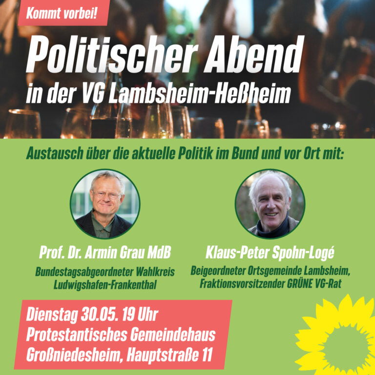 Politischer Abend in Großniedesheim am 30.05.2023