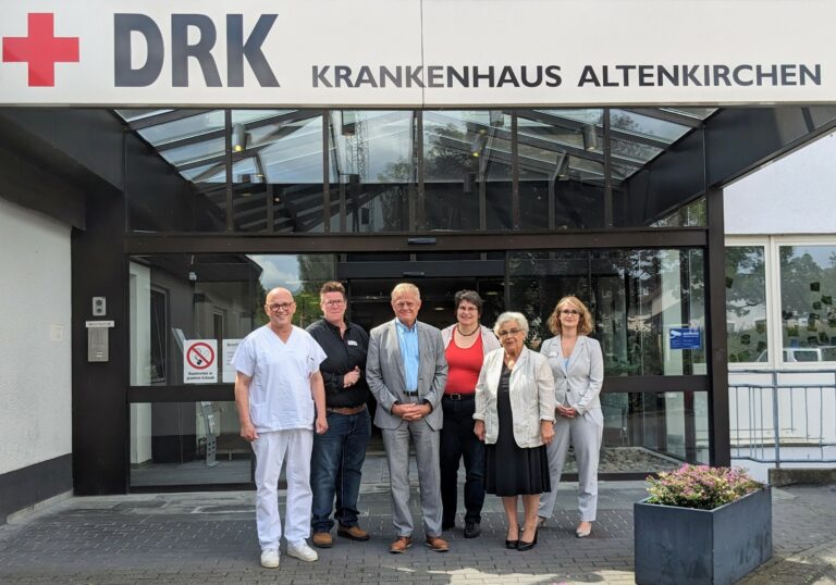 Pressemitteilung: Bundestagsabgeordneter Prof. Dr. Armin Grau besucht das DRK-Klinikum Altenkirchen
