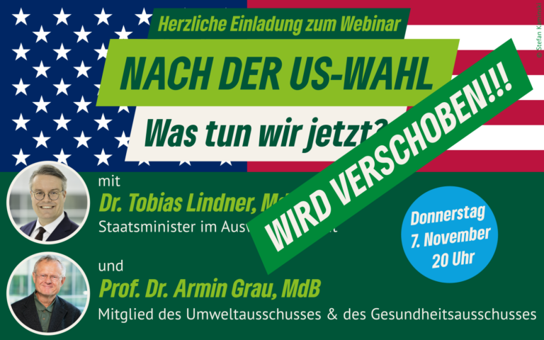 Webinar wird verschoben