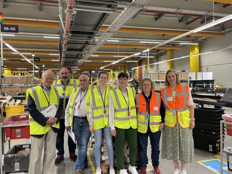 Besuch beim Amazon Standort in Frankenthal